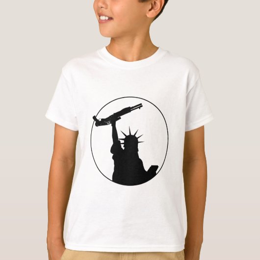 Vrijheid met Shotgun T-shirt (Voorkant)