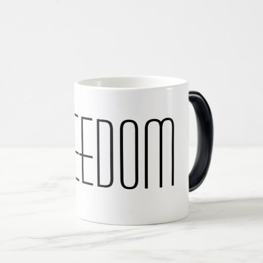Vrijheid Mok (Voorkant rechts)