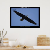 VRIJHEID ~ Motivatie Poster (Keuken)