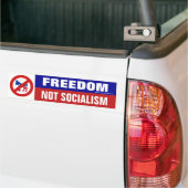 Vrijheid Niet socialisme Geen Democraten Bumpersti Bumpersticker (Op Truck)