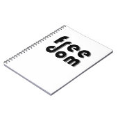 vrijheid notitieboek (Linkerzijde)