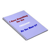 Vrijheid Notitieboek (Rechterzijde)