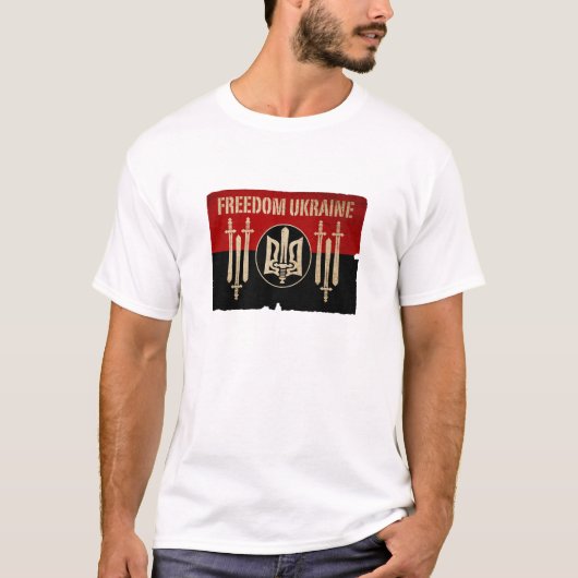 Vrijheid Oekraïne T-shirt (Voorkant)