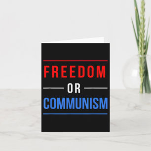 Vrijheid of communisme Grappige verkiezingen 2024 Kaart