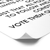 VRIJHEID OF SNELHEID HET IS UW KEUZE OM ONZE TERMI POSTER (Hoek)