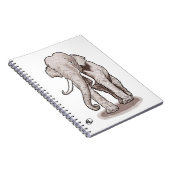 "Vrijheid Olifant Spiraal Notebook" Notitieboek (Rechterzijde)