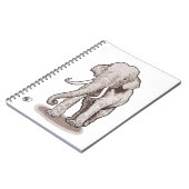 "Vrijheid Olifant Spiraal Notebook" Notitieboek (Linkerzijde)