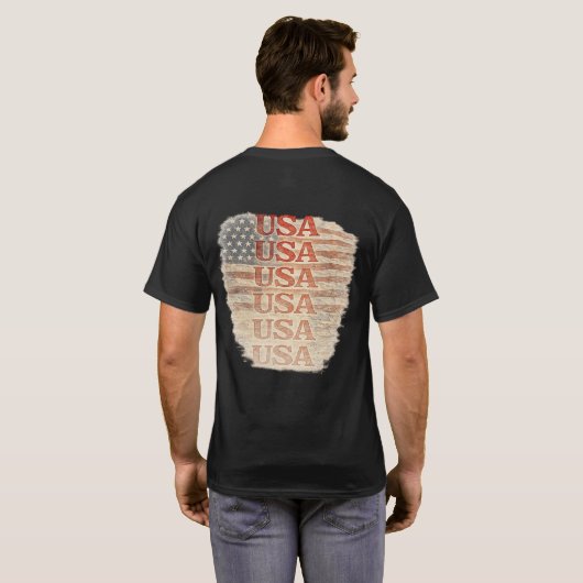 VRIJHEID OM DE VS TE ZIEN T-SHIRT (Achterkant volledig)