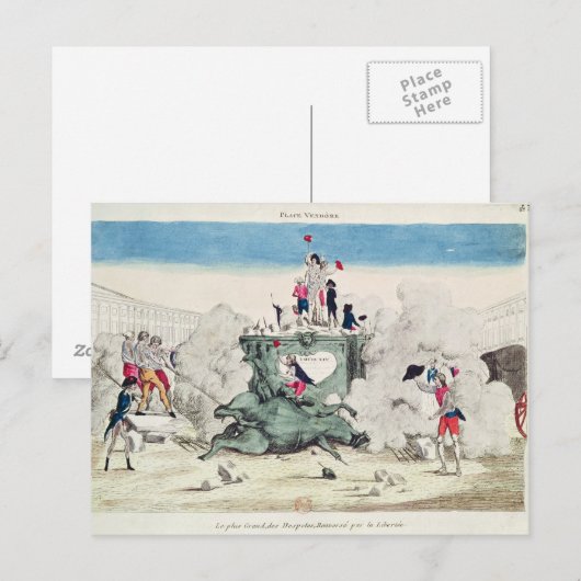 Vrijheid om het beeld van de Groenen te verwerpen Briefkaart (Voorkant / Achterkant)