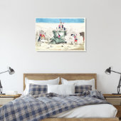 Vrijheid om het beeld van de Groenen te verwerpen Canvas Afdruk (Insitu (Slaapkamer))