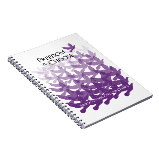 Vrijheid om het journaal te kiezen notitieboek (Rechterzijde)