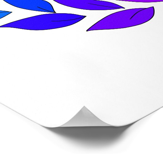 Vrijheid om jezelf te zijn poster (Hoek)