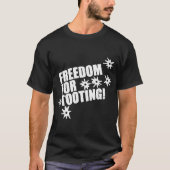 vrijheid om nieuwe wolfie Citizen Smith Vinta te f T-shirt (Voorkant)