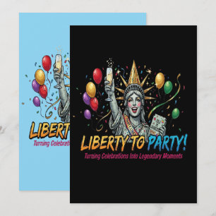 Vrijheid om Statue of Liberty-viering te vieren Kaart