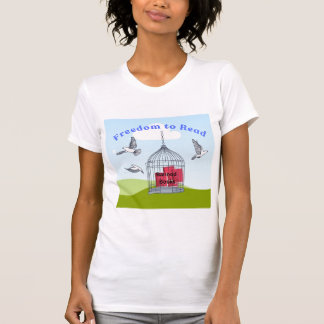 "Vrijheid om te lezen" T-shirt ontwerp