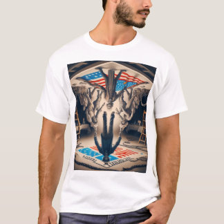 Vrijheid omgekeerd: onbelemmerde perspectieven t-shirt