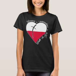 Vrijheid Onafhankelijkheid Geloof in God Christeli T-shirt