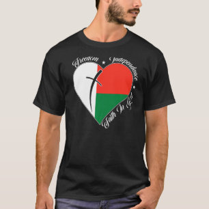 Vrijheid Onafhankelijkheid Vertrouwen in God Chris T-shirt