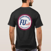 Vrijheid onbeperkt t-shirt (Achterkant)