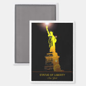 Vrijheid op je koelkast: Vrijheidsmagneet Magneet (Voorkant / Achterkant)