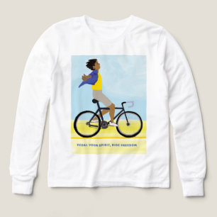 Vrijheid op wielen Happy Boy Rijden Fiets