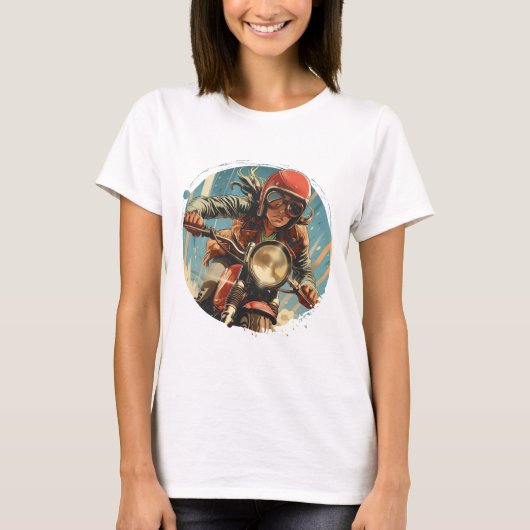 Vrijheid op wielen T-shirt (Voorkant)