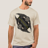 Vrijheid op wielen t-shirt (Voorkant)