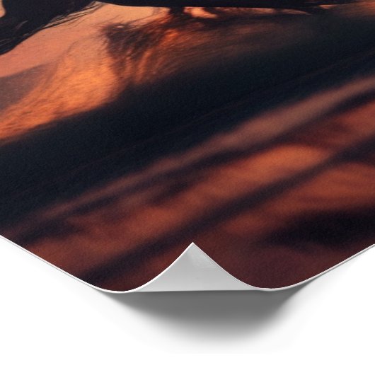 Vrijheid op zand poster (Hoek)