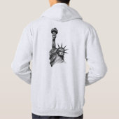 Vrijheid opnieuw voorgesteld hoodie (Achterkant)
