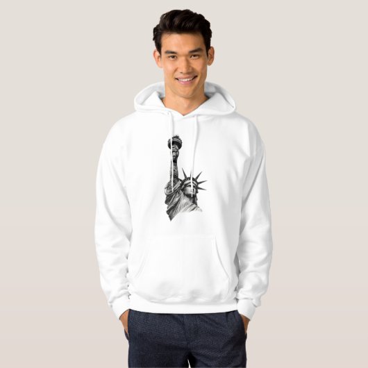 Vrijheid Opnieuw Vormgegeven Hoodie (Voorkant volledig)