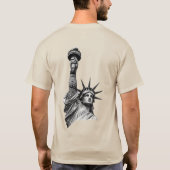 Vrijheid Opnieuw Vormgegeven T-shirt (Achterkant)