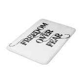 Vrijheid over angst badmat (Gekanteld)