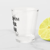 Vrijheid over angst shot glas (Rechts)