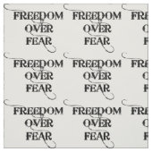 Vrijheid over angst stof (Swatch)