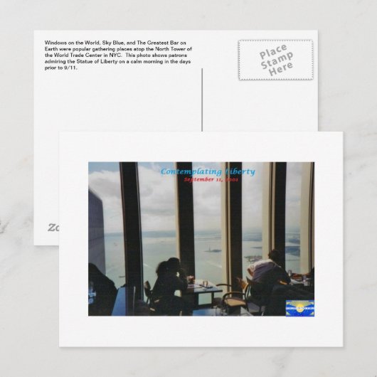 Vrijheid overwegen briefkaart (Voorkant / Achterkant)