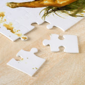 Vrijheid - paarden - dieren - kunst legpuzzel (Zijkant)