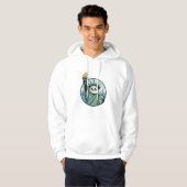 Vrijheid Panda Hoodie (Voorkant volledig)