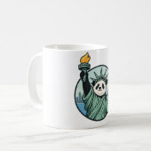 Vrijheid Panda Koffiemok (Voorkant links)