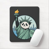 Vrijheid Panda Muismat (Met muis)