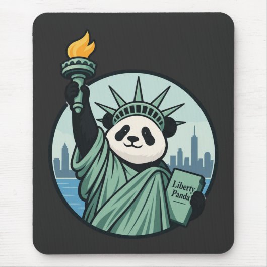 Vrijheid Panda Muismat (Voorkant)