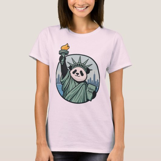 Vrijheid Panda T-shirt (Voorkant)