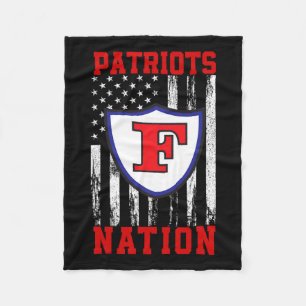 Vrijheid Patriotten Logo Nation Hs Fleece Deken
