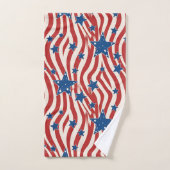 Vrijheid Patriottisch Bad Handdoek (Handdoek)
