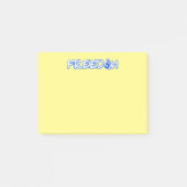 vrijheid post-it® notes (Voorkant)