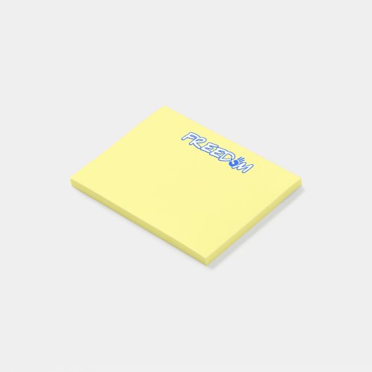 vrijheid post-it® notes (Schuin)
