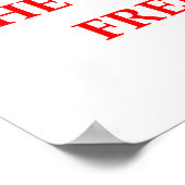 vrijheid poster (Hoek)