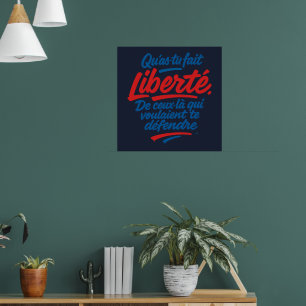 Vrijheid Poster