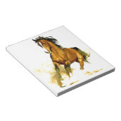 Vrijheid - rijppaarden notitieblok (Schuin)