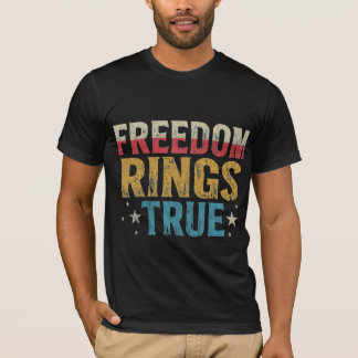 Vrijheid ringen waar t-shirt
