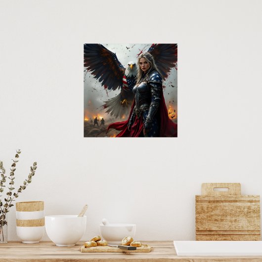 Vrijheid Roept  Poster (Keuken)